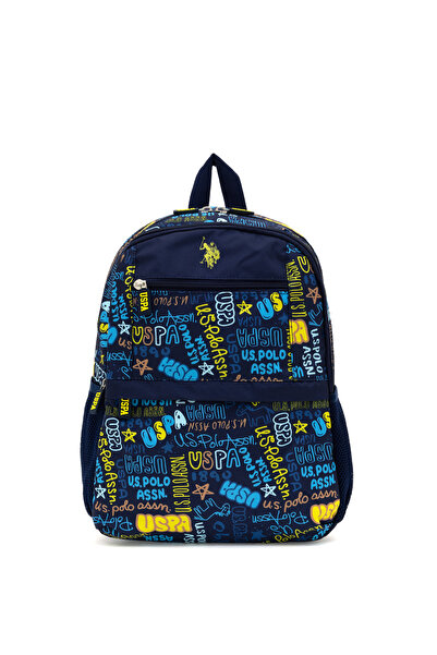 U.S. Polo Assn. Boy's Navy Blue School Bag 50315134-Vr033