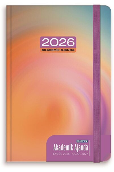 Gıpta 2025 Eylül-2026 Aralık DİKİŞLİ Akademik Ajanda 17X24 Cm Model-9