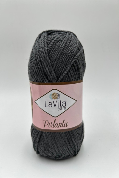 LaVita Yarn Dijamantna pređa za ručno pletenje 100% A Akril 100gr (9810 KY.GRAY)