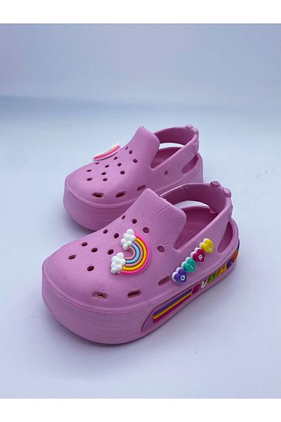 BURAK ALDAY SHOES Children's Extra Light Comfortable Pink Eva Sandals
