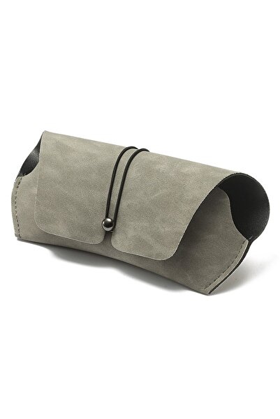 SOHO Toc pentru Ochelari, J44, Piele ecologica, Titanium Grey