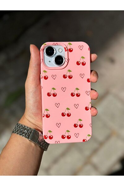 Çitlembik Case Iphone 15 İle Uyumlu Desen Tasarımlı Yüksek Kalite Lansman İçi...