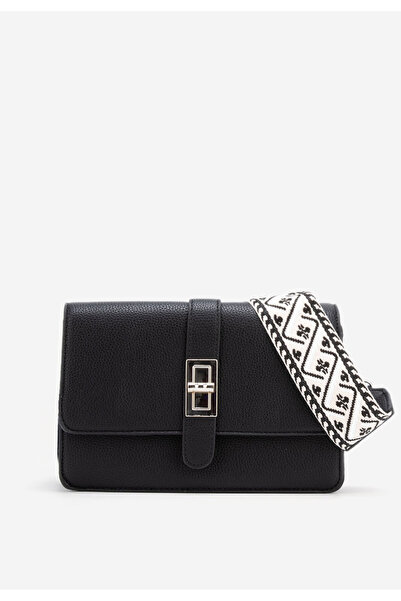 B T Shoes Τσάντα ωμου Vesha Μαύρα