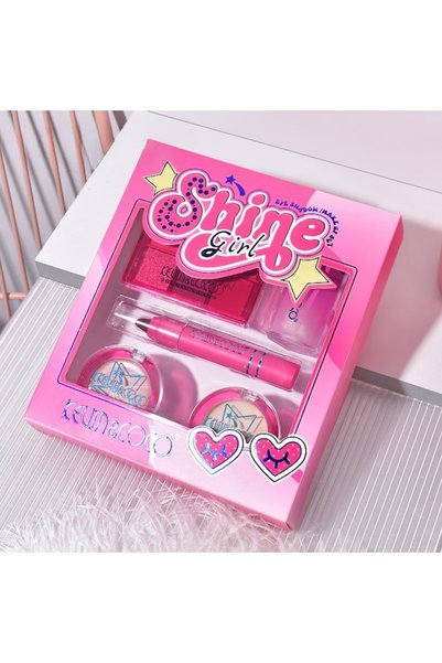 SOHO Set 5 Produse de Machiaj, KEVIN & COCO, Shine Girl