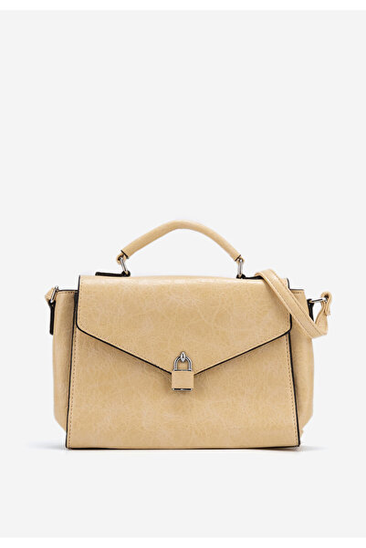 B T Shoes Žltá kabelka do ruky Mariette