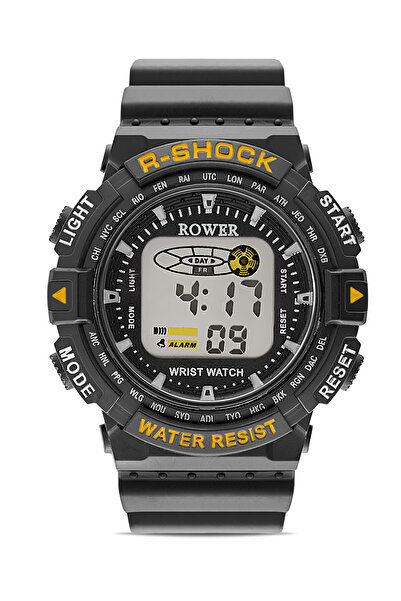 Ticarto Rwr Collection GENÇ-Çocuk Dijital Sarı Silikon Kol Saati TCTSR004904S...