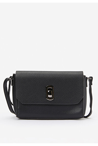 B T Shoes Τσάντα ωμου Sable Μαύρα