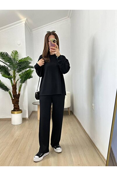 Floral Pike kumaş eşofman takımı