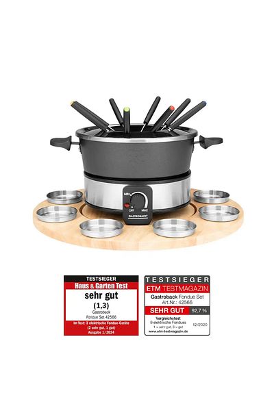 GASTROBACK Fondue Set 654 Electric Fondue