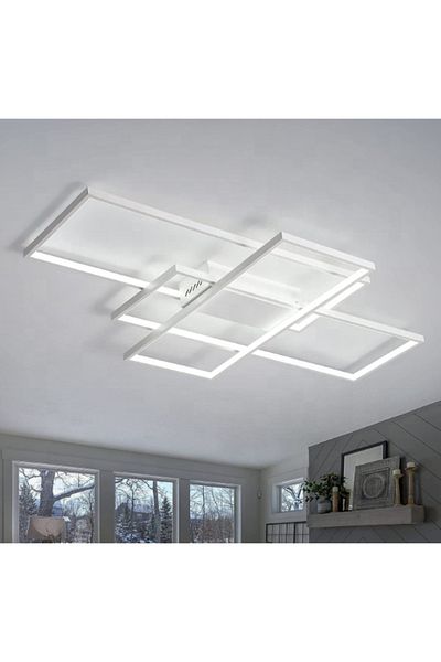 KORMAN TECHNIK LED chandelier with remote control LANDYN 71W, Cold/Warm/Neutral light, Dimmable, White