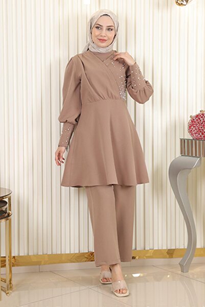 Missvalle Pearl Double Suit Mink 17801