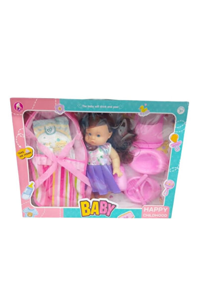 Other مجموعة لعب دمى الأطفال حديثي الولادة - تصميم واقعي ملون للفتيات من سن 3...