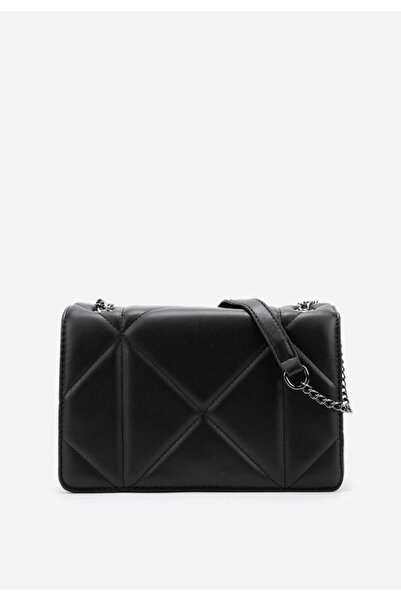 B T Shoes Čierne ramenná kabelka Ethelda