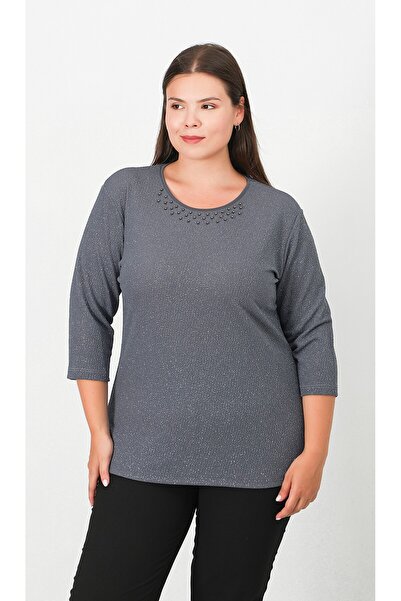 Lanze Evening Dress Glitter Fukuro Turvakar Sleeve Blouse