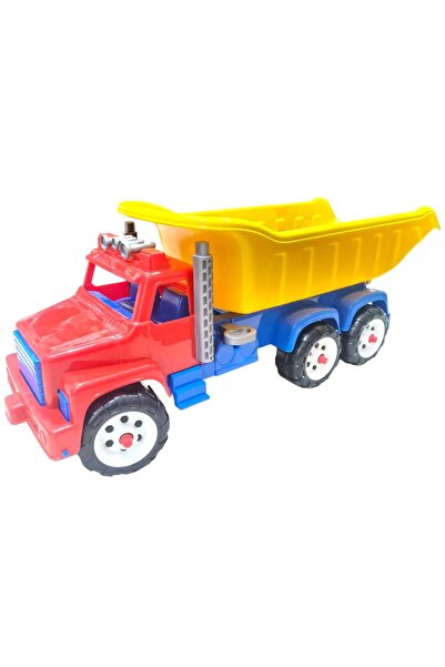 SDX Market Camion de jucărie Jumbo XL cu accesorii greblă și lopată