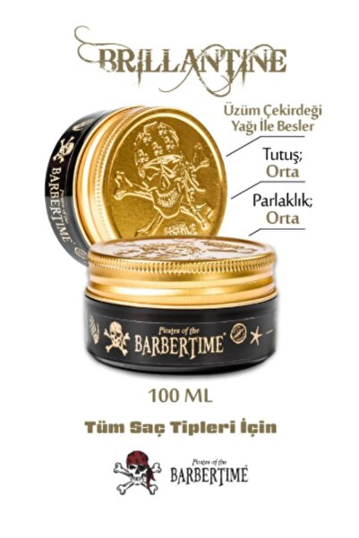 Barbertime SAÇ ŞEKİLLENDİRİCİ BRILLANTINE WAX 100 ML