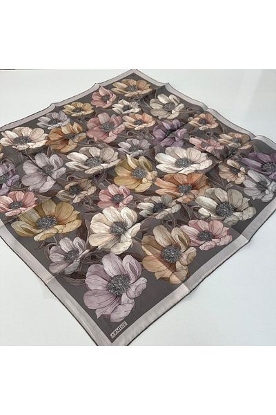 Armine 2026 Autumn-Winter Season Pure Sura Silk Scarf Pku1101