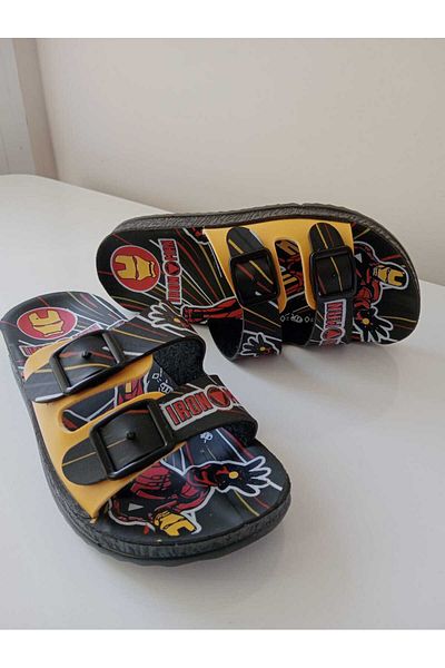 GEZER Ironman and Elsa Figure Children's Slippers