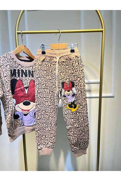 baume clothes Girl's Animal Patterned Top-Top Set 9