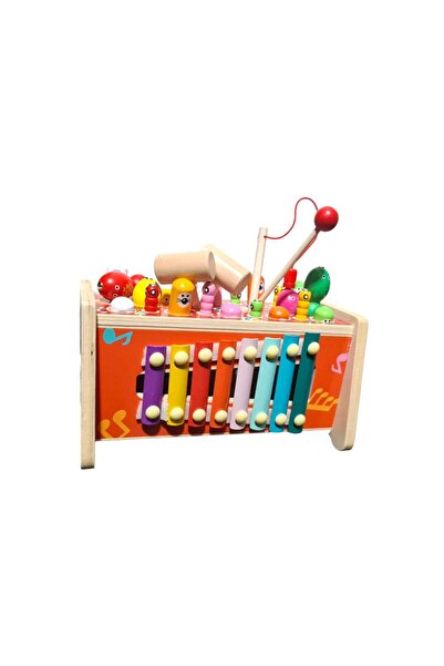 SDX Market Jucărie educativă tip banc de lucru 3 în 1, joc „Prinde cărțile”, ...