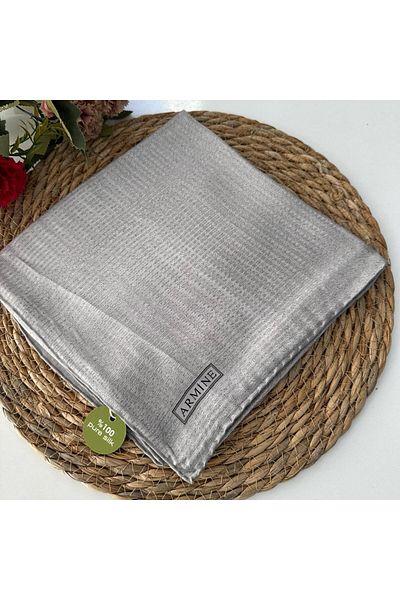 Armine 2026 Autumn-Winter Season Pure Sura Silk Scarf Pku1810
