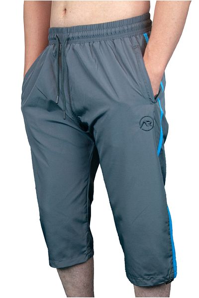 ihvanonline Men's Pool Sea Long Knee Length Capri Shorts Gray - 1520-25