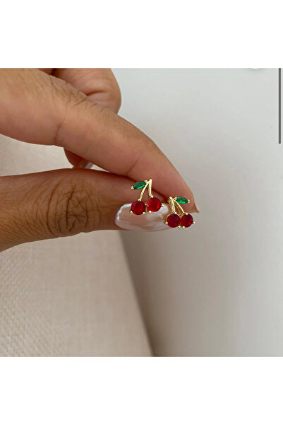 Butik XUping 14k cherry küpe