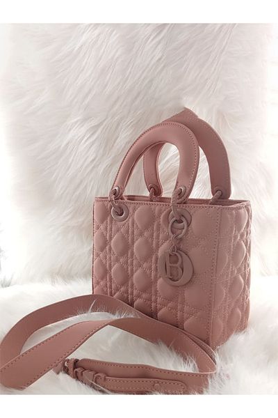 Chrisbella Crisbella Leather Bag for Women - Pink