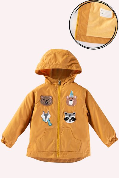 Midimod Lined Rain Wind Resistant Boys Seasonal Coat Raincoat