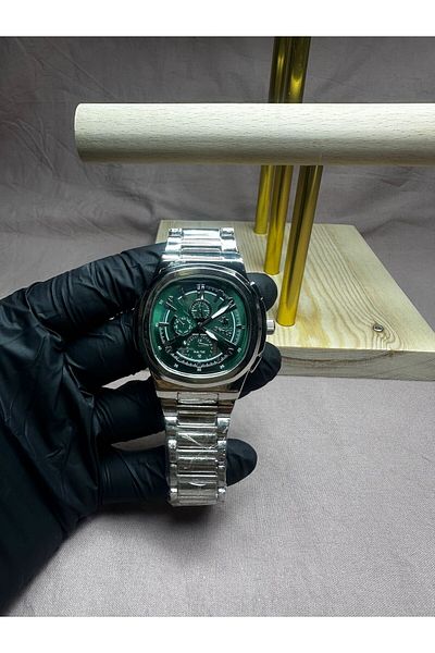 Mutenaura Stainless Steel Men's Wrist Watch
