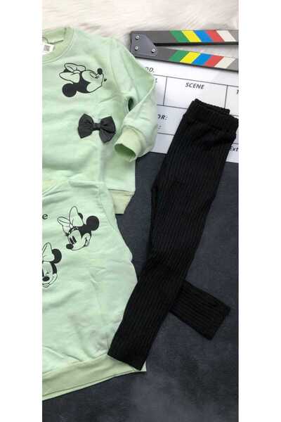 zavera for kids Girl's Sweater + Leggings 2-Piece Set with Bow Detail