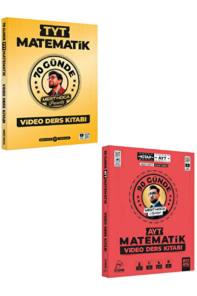 Efsane Yayınları Mert Hoca TYT 70 Günde Matematik Video Ders Kitabı + Mert Ho...