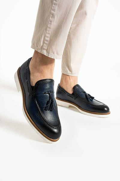 Bestello Laceless Tasseled Eva Sole Casual 331-46615 Men's Shoes
