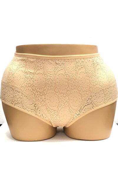 MİSSEMMA Women's Double Layered Lace Recovery 3 Pieces High Waist Panties