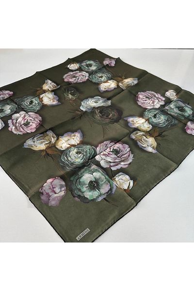 Armine 2026 Autumn-Winter Season Pure Sura Silk Scarf Pku0611