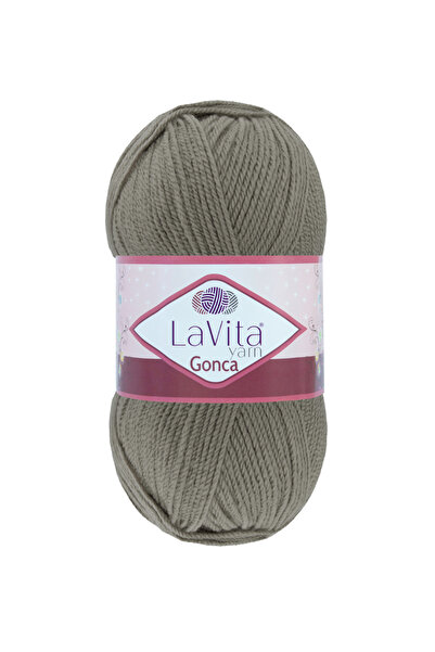 LaVita Yarn Gonca pređa za ručno pletenje 100% A Akril 100gr (6002 DIMLJENO S...