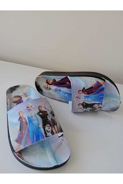 GEZER Ironman and Elsa Figure Children's Slippers