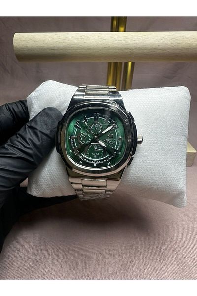 Mutenaura Stainless Steel Men's Wrist Watch