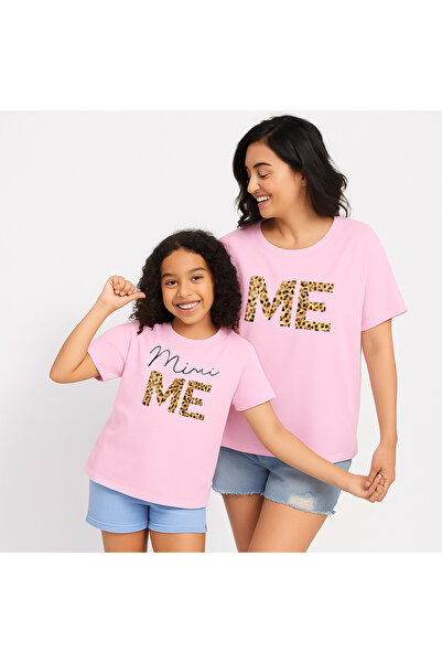 SVART WEAR Set de tricouri combinat Mini Me Mother Daughter bumbac 100% trico...