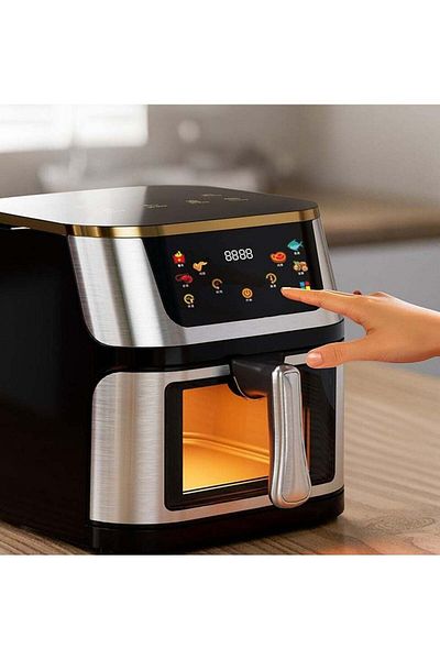 Denx Healthy Air Fryer For Fry/Grill/Bake/Roast