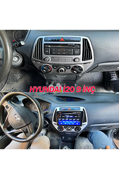 CarSmarT HYUNDAİ İ20 OLD 2012/2014 9 İNÇ 6-64 PRO MODEL QLED EKRAN