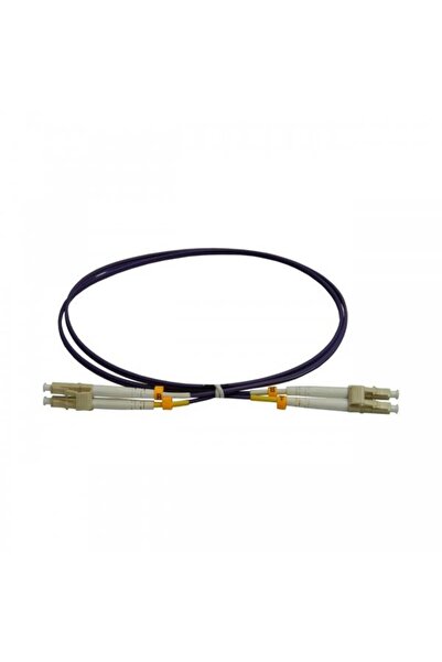 Emtex Patchcord FO LC/PC-LC/PC EMTEX, MM OM4 50/125, manta LSZH 3.0mm, duplex 15m