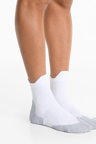 Oysho 2 pairs of polyamide blend quarter running socks