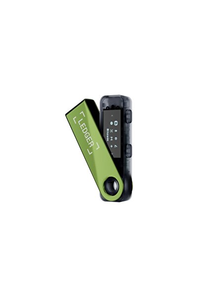 Ledger Nano S Plus Oksit Yeşili Kripto Donanım Cüzdanı - Soğuk Cüzdan