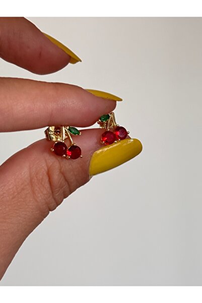 Butik XUping 14k cherry küpe