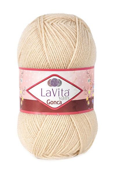 LaVita Yarn Gonca El Örgü İpi %100 Akrilik 100gr (1035 TEN)