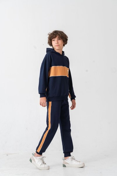 Mışıl Kids Soul Fater Great Mental Attitude Baskılı Erkek Çocuk Alt Üst Eşofman Takımı