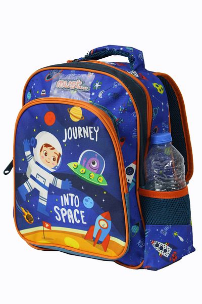 MUST 585007 Journey Kindergarten Backpack-Sax Blue