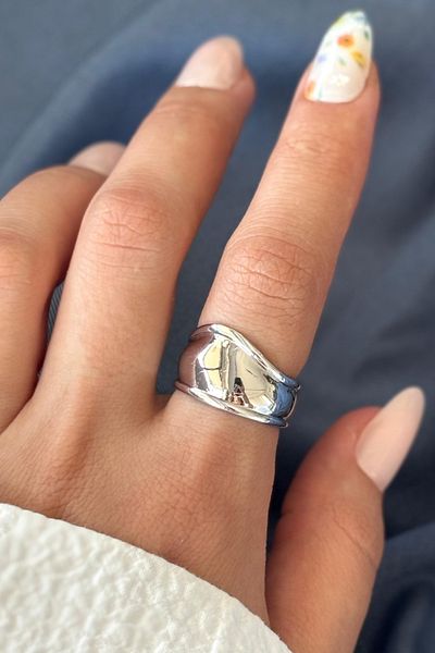 Leo'Stone New Season Lisse Design Adjustable Women's Ring