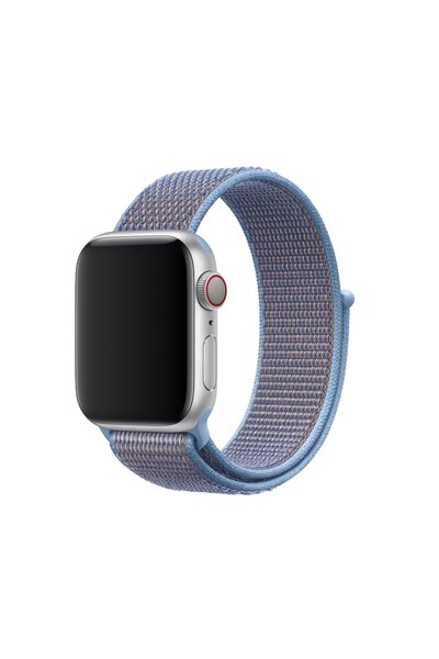 OEM Curea textilă albastră specială pentru Apple Watch, 42-44 mm